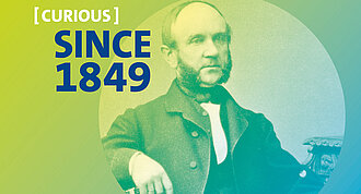 Illustration of a man wearing a suit in front of a green background