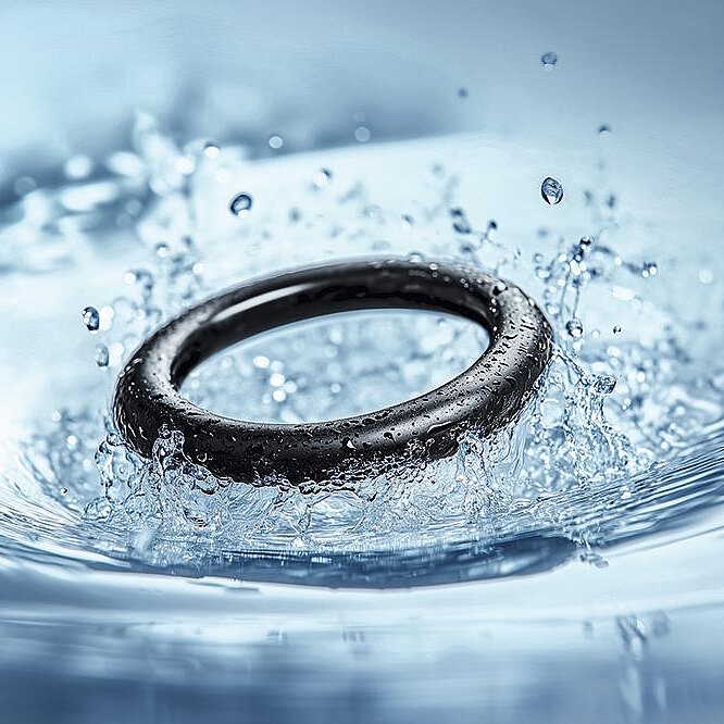 O-Ring-Dichtung von Freudenberg Sealing Technologies in Wasser