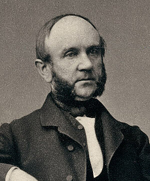 histrorisches Portrait des Gründers Carl Johann Freudenberg